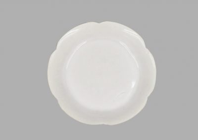 宋 定窯葵口小碟