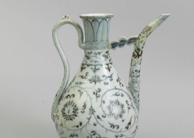 明 洪武 青花執壺